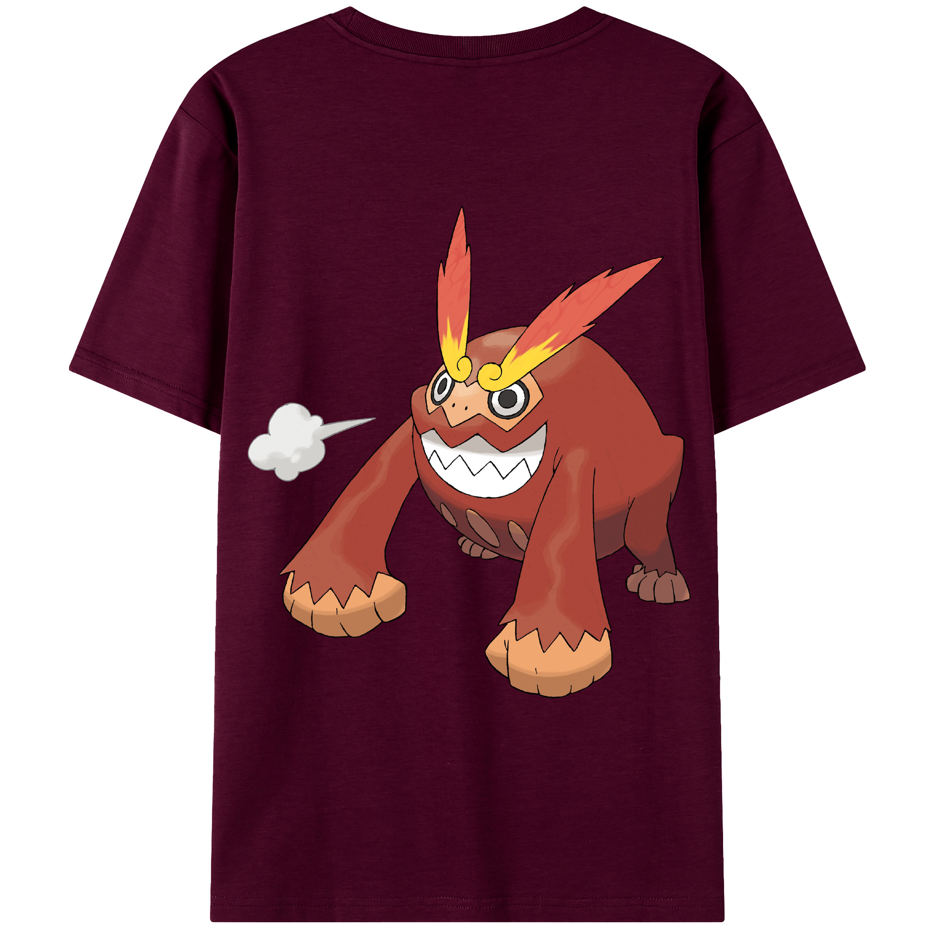 （画像用） ポケットモンスター Pokémon レディース半袖Tシャツ(バックプリント)